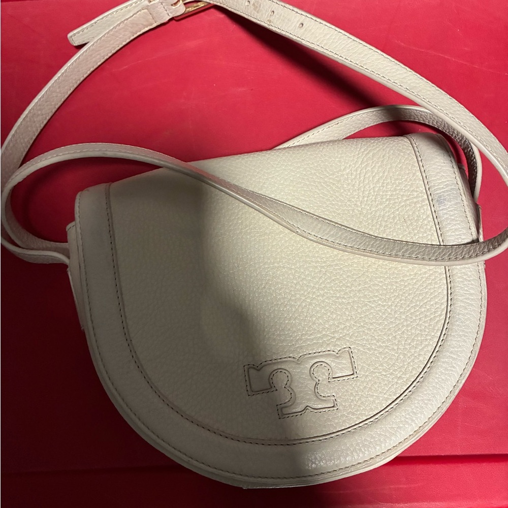 Tory Burch Light beige Crossbody Bag - Picture 8 of 11